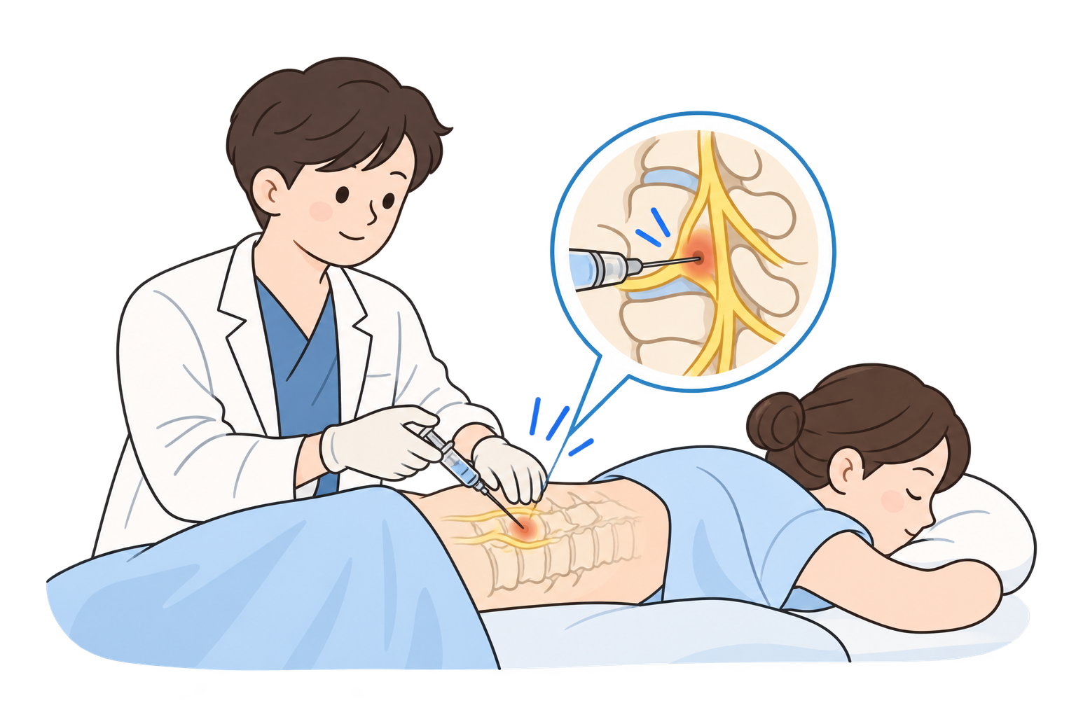 정밀 영상 신경치료주사