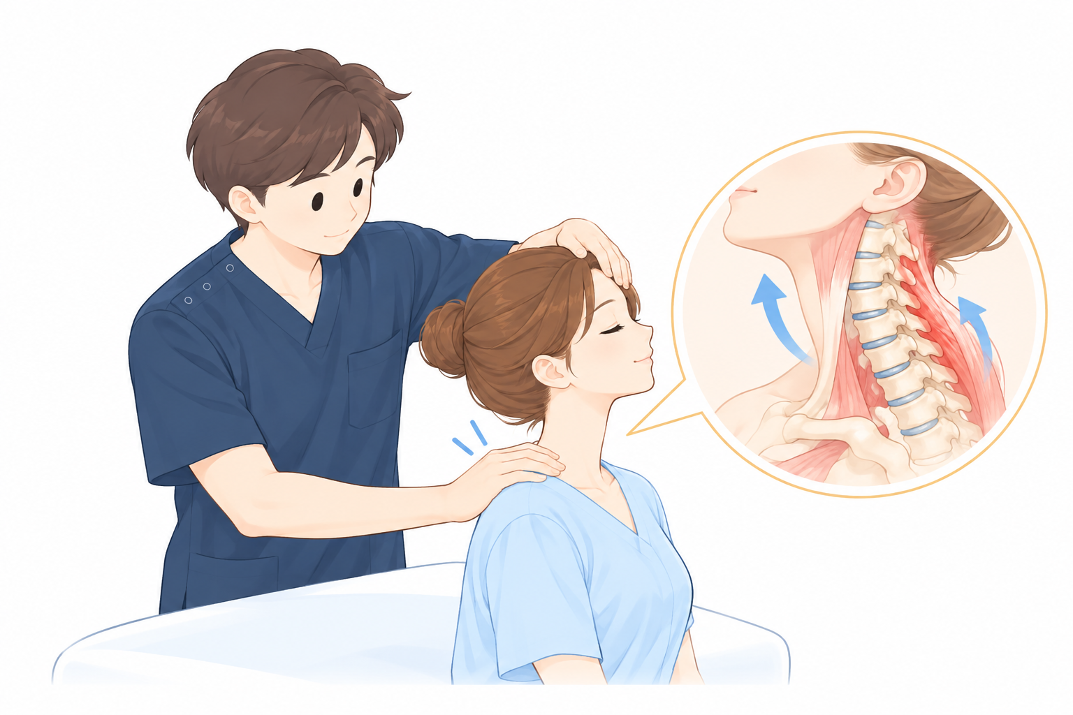일자목·거북목